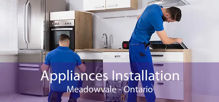 Appliances Installation Meadowvale - Ontario