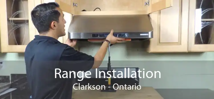 Range Installation Clarkson - Ontario